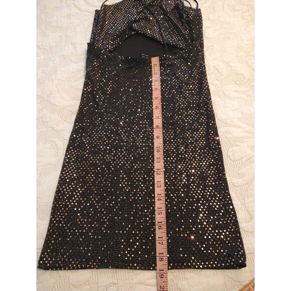 Vintage Forever 21 Sequins Night Dress Size Small - Picture 7 of 8